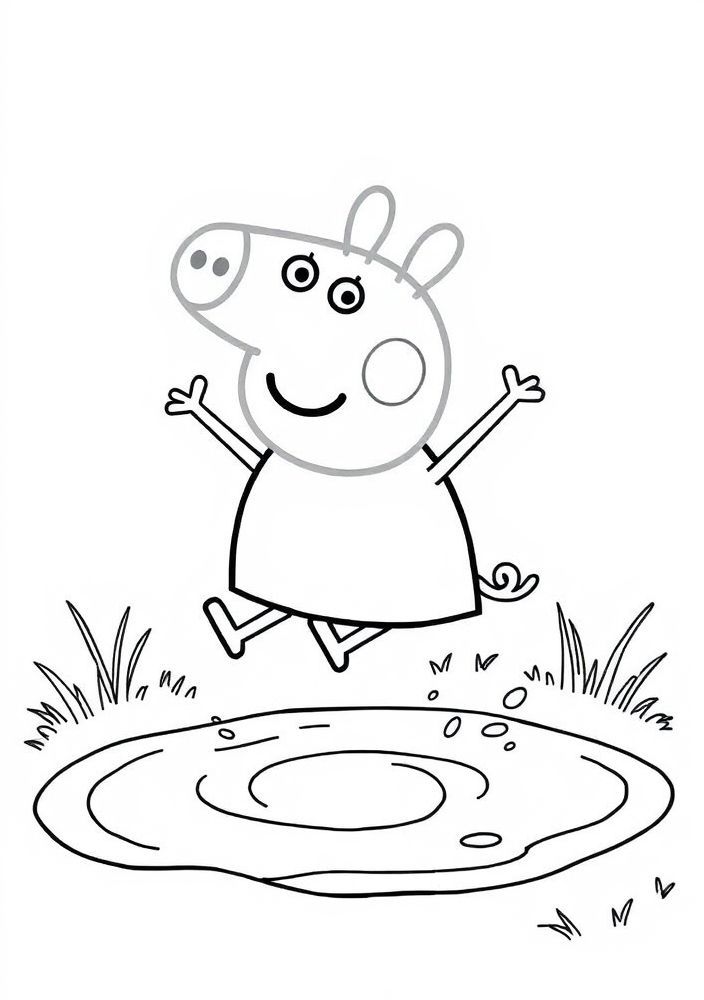 Desenhos da Peppa Pig Para Colorir e Imprimir