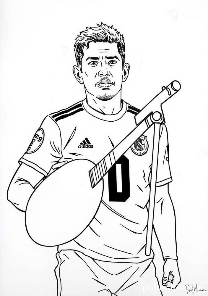 Desenho de Cruz Ramirez para colorir