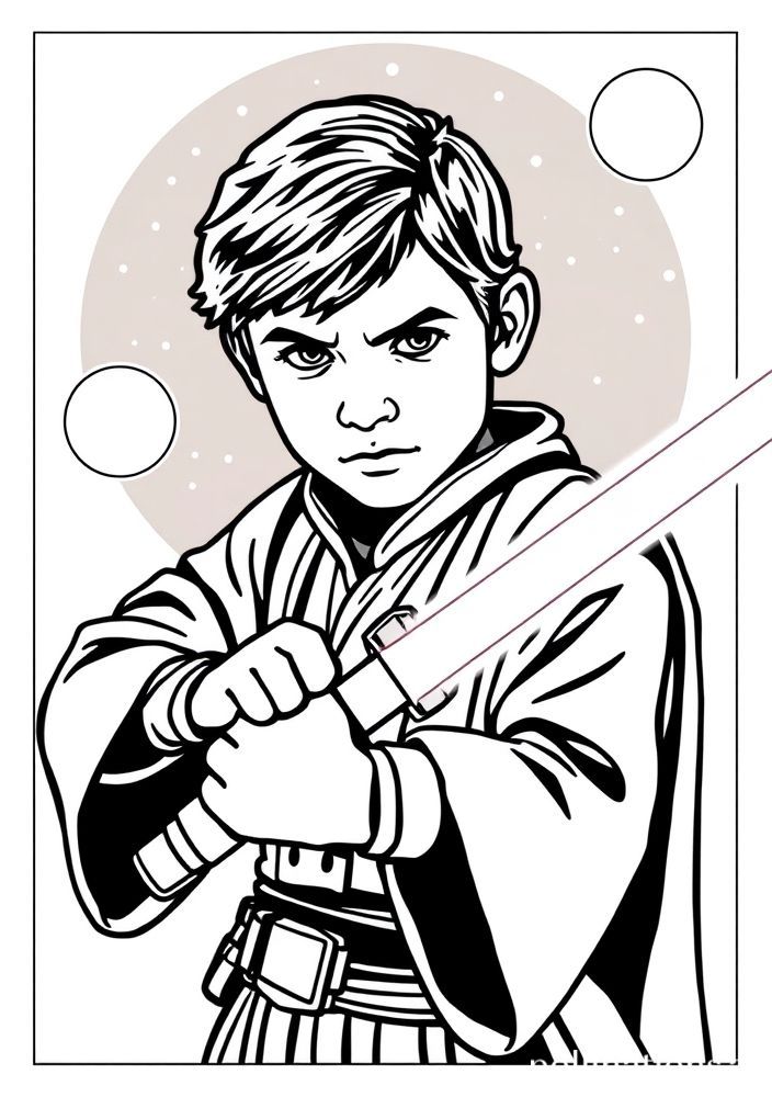 Desenho de Finn para colorir