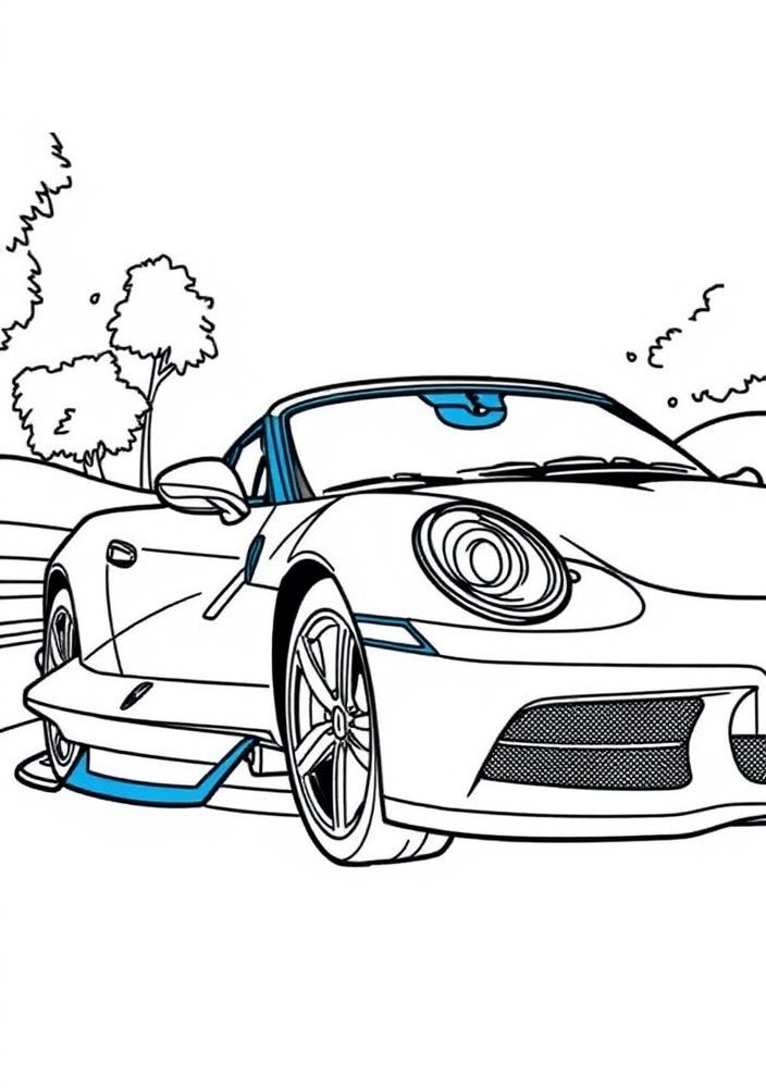 Desenho de Sally para colorir