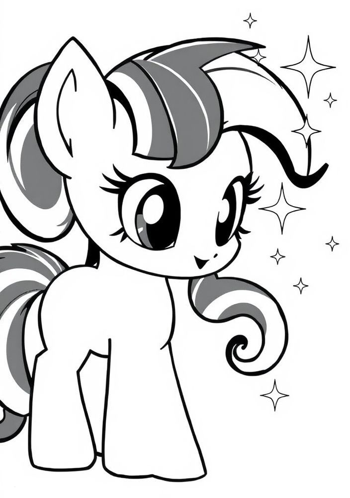 Desenho de Twilight Sparkle para colorir