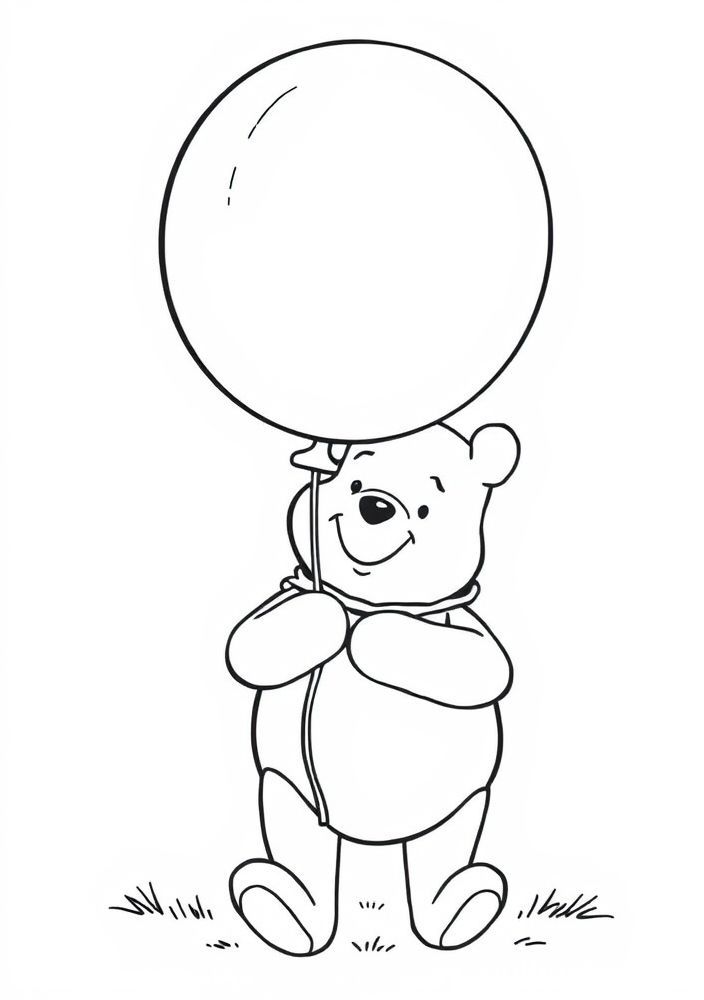 Desenhos de Ursinhos Para Colorir e Imprimir