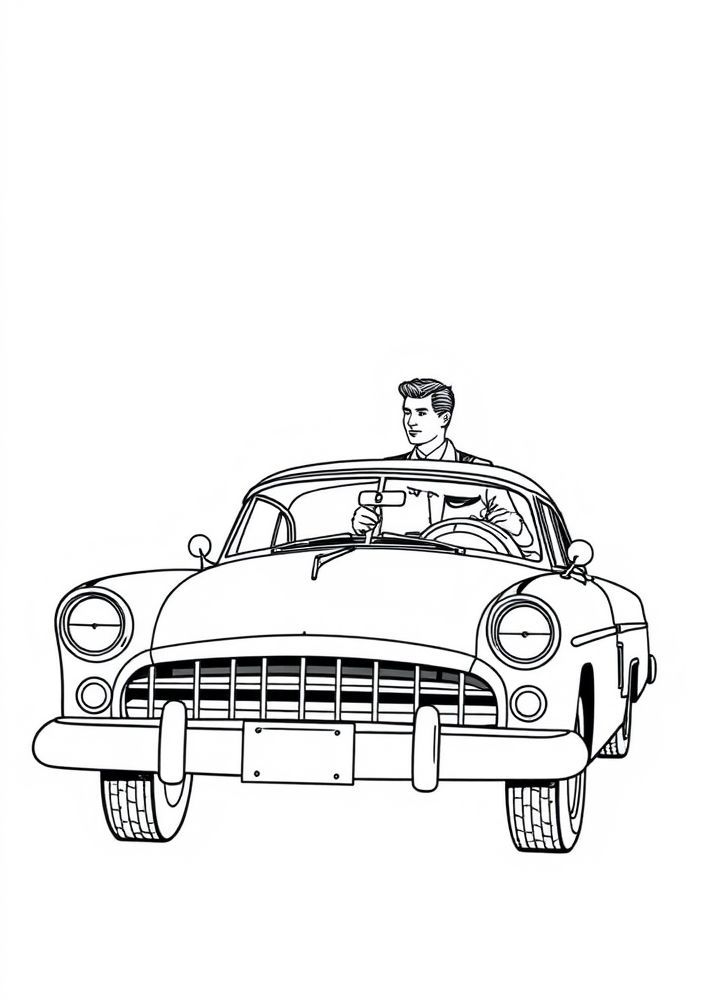 Desenho do Doc Hudson para colorir