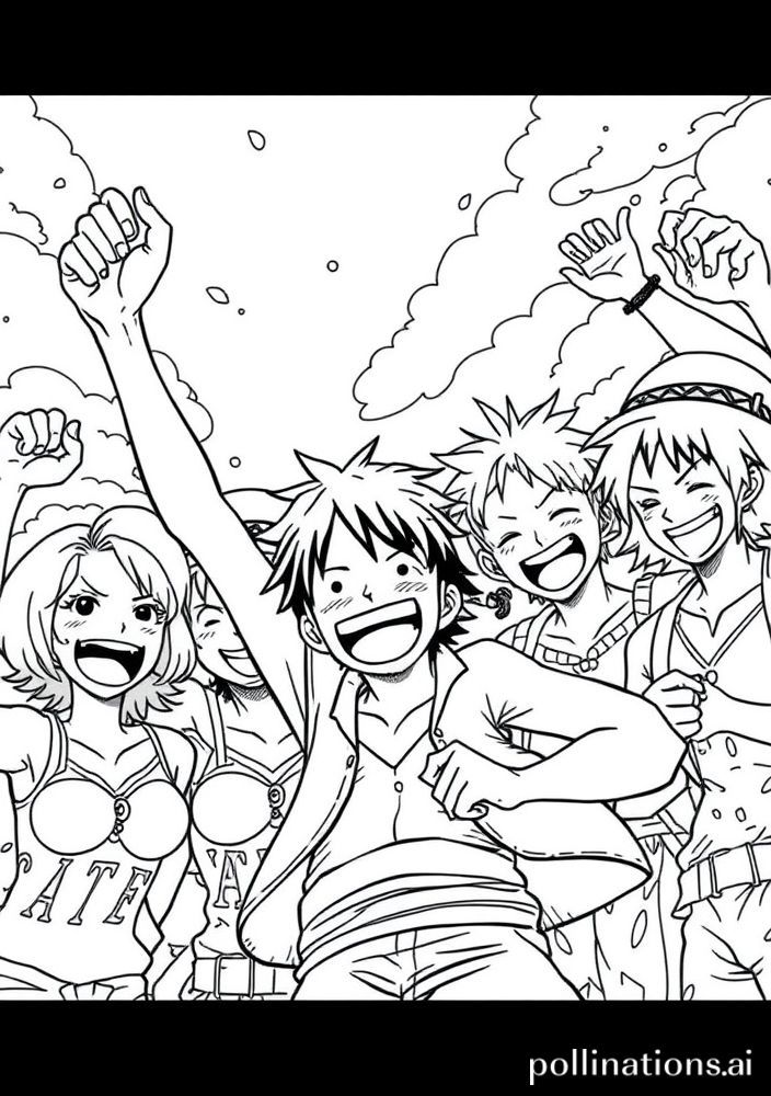 Desenhos do Luffy Para Colorir e Imprimir