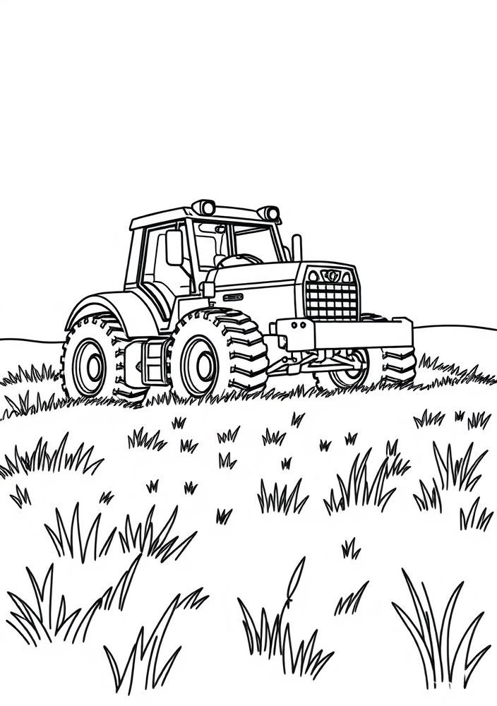 Desenho do Mater no campo para colorir