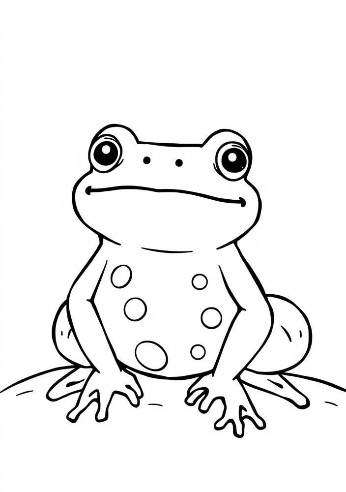 Desenho do Toad feliz para colorir
