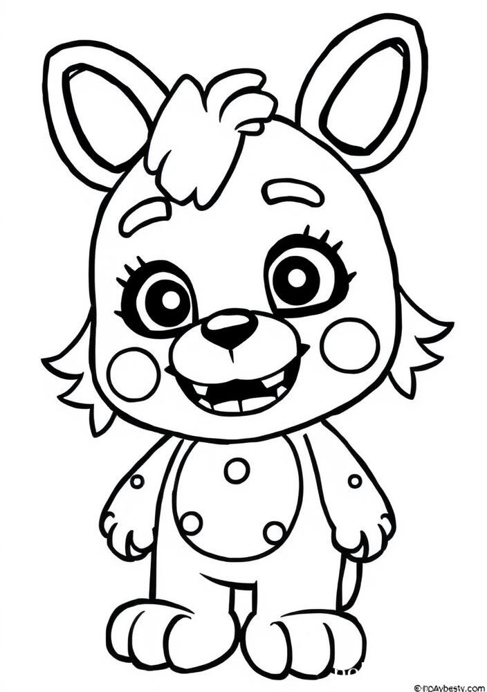 Desenho do Toy Chica para colorir