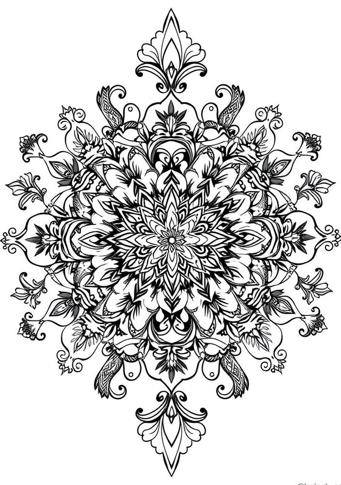 Mandalas com Animais para Colorir