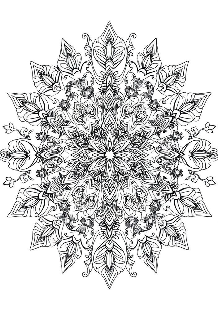 Mandalas com Animais para Colorir