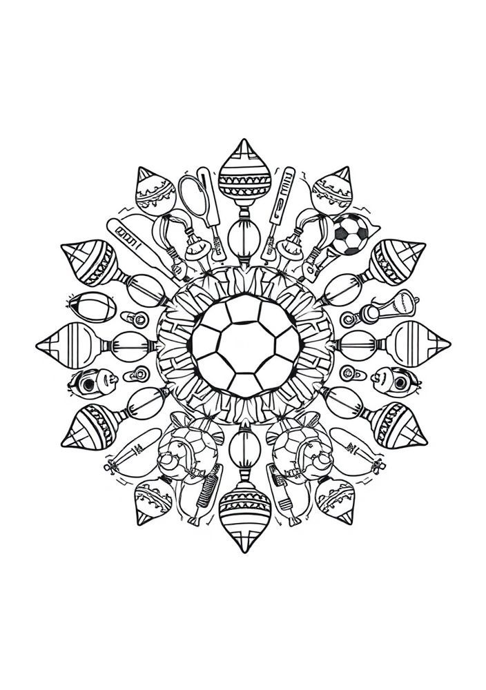 Mandalas de Esportes