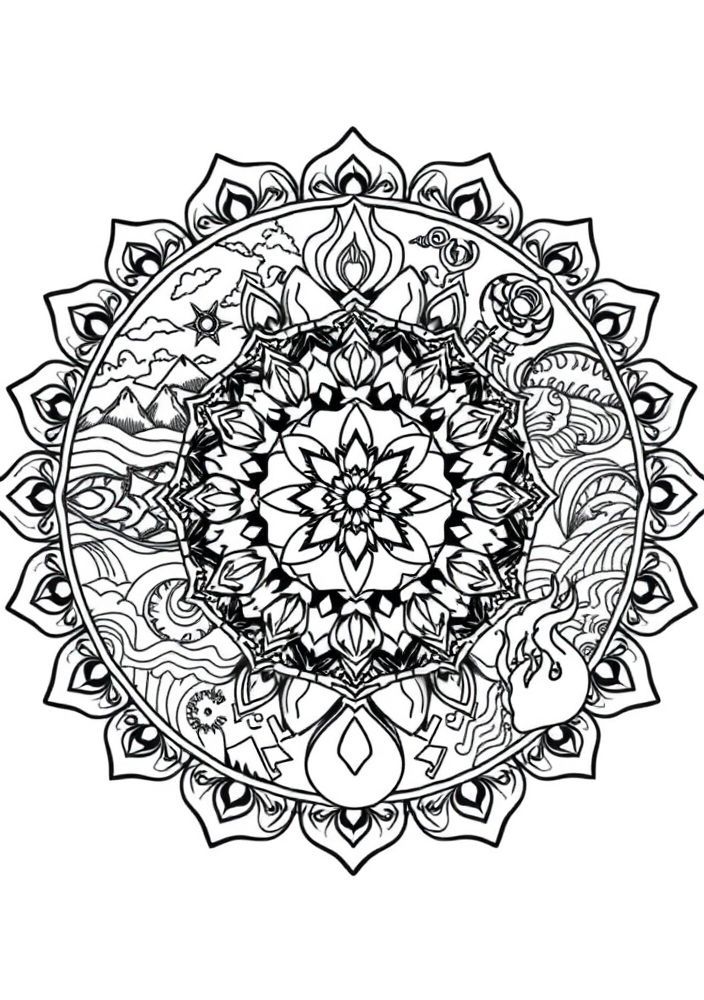 Mandalas dos Elementos