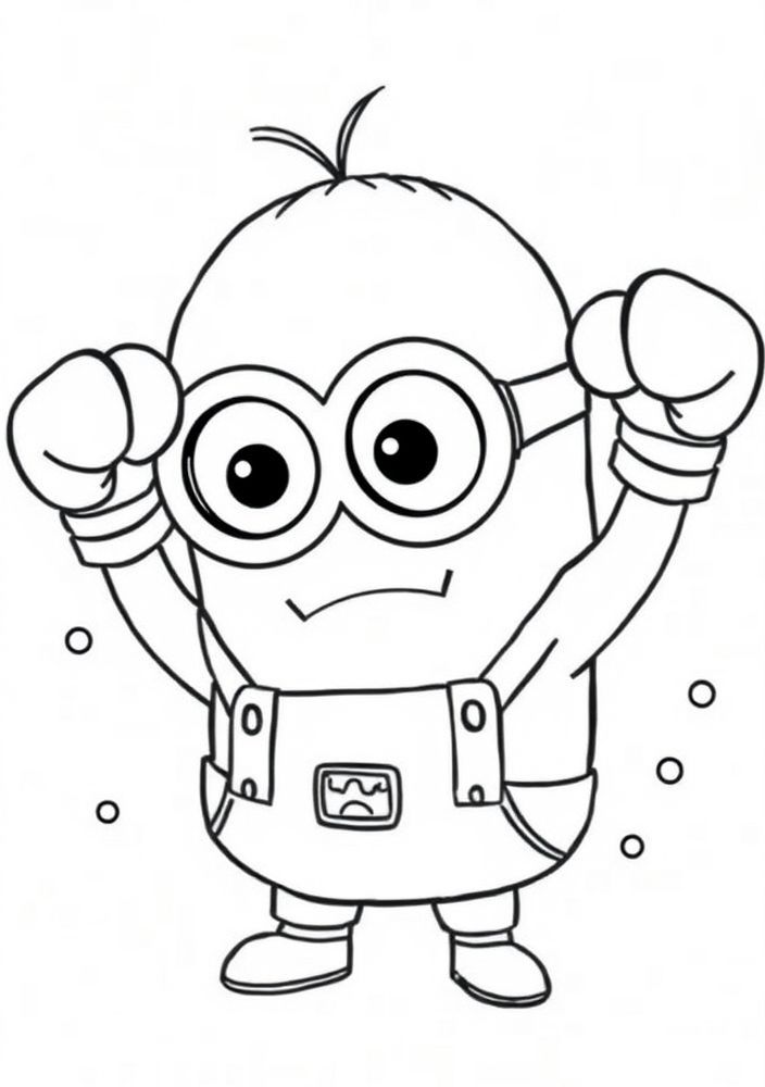 Minion lutador de boxe